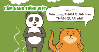 THĂM QUAN hay THAM QUAN